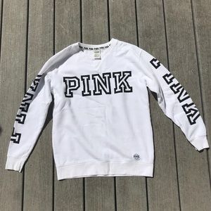 VS PINK crew neck sweatshirt